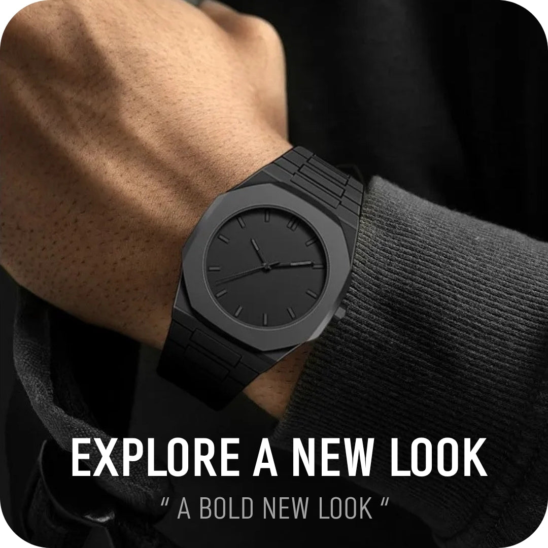 Reloj unisex contemporáneo CronoStyle